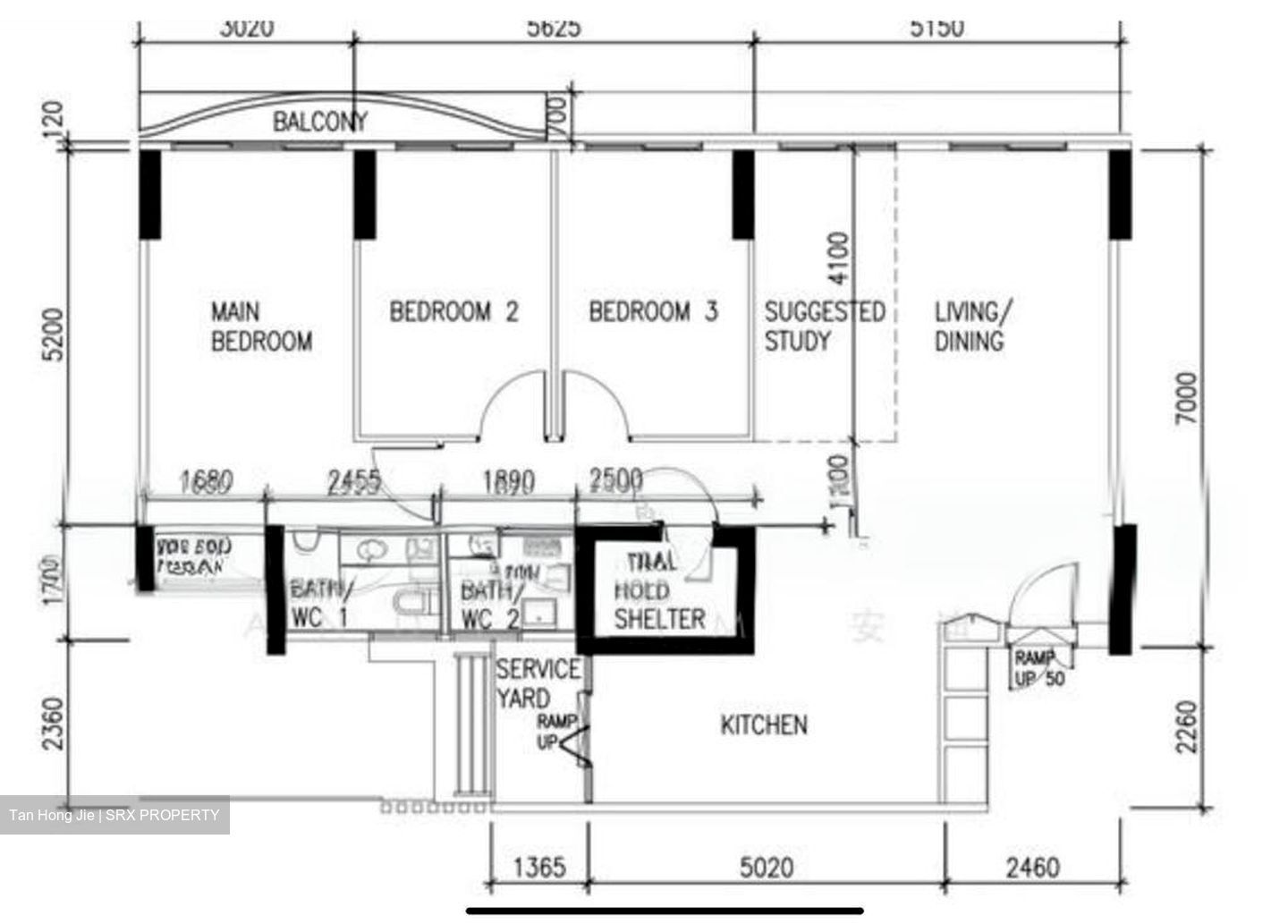 Blk 310C Waterway Terraces II (Punggol), HDB 5 Rooms #504438541